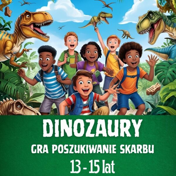 Śladami Dinozaurów – Gra Terenowa do Druku | 13-15 lat